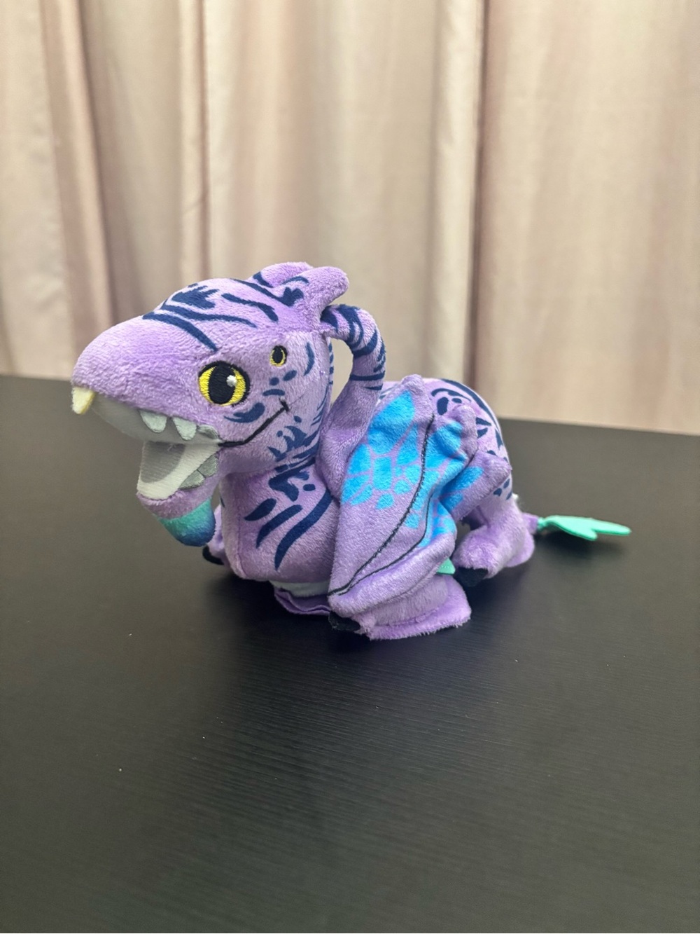 Disney Parks Avatar Pandora Purple Banshee Shoulder Magnetic Plush